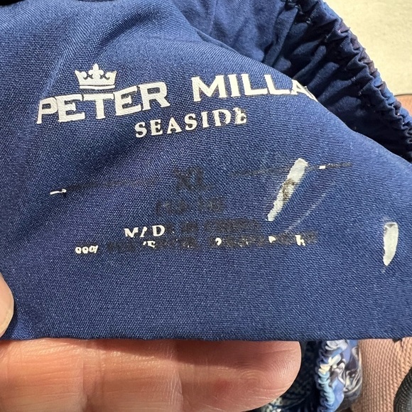 Peter Millar Boys Atlantic Blue Monaco Madness Swim Trunks in size XL (12-14) - Picture 10 of 14